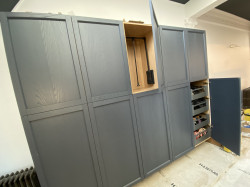 Conception d'un dressing avec portes coulissantes à Lille